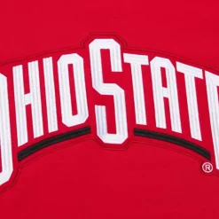 Men Mitchell & Ness Hoodies & Sweatshirts-There And Back Fleece Crew Ohio State