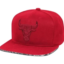 Mitchell & Ness Snapback-Three Collection Snapback Chicago Bulls