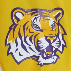 Men Mitchell & Ness Jackets & Outerwear-Throw It Back Full Zip Windbreaker Louisiana State University