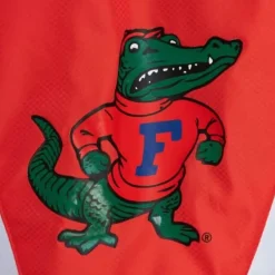 Men Mitchell & Ness Jackets & Outerwear-Throw It Back Full Zip Windbreaker University Of Florida
