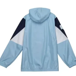 Men Mitchell & Ness Jackets & Outerwear-Throw It Back Full Zip Windbreaker University Of North Carolina