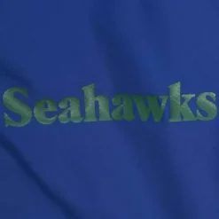 Men Mitchell & Ness Jackets & Outerwear-Throw It Back Full Zip Windbreaker Seattle Seahawks