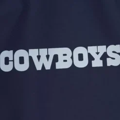 Men Mitchell & Ness Jackets & Outerwear-Throw It Back Full Zip Windbreaker Dallas Cowboys