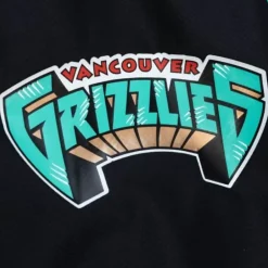 Men Mitchell & Ness Jackets & Outerwear-Throw It Back Full Zip Windbreaker Vancouver Grizzlies