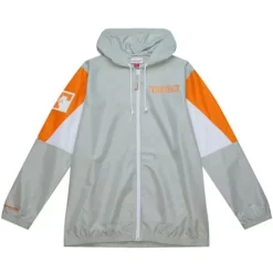 Men Mitchell & Ness Jackets & Outerwear-Throw It Back Full Zip Windbreaker University Of Tennessee