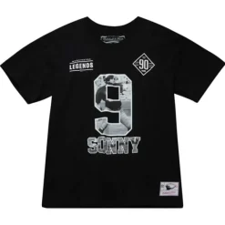 Men Mitchell & Ness T-Shirts & Tops-Throwback Tee Collaboration Sonny Jurgensen