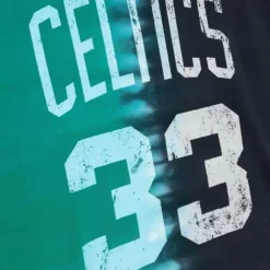 Men Mitchell & Ness T-Shirts & Tops-Tie Dye Cotton N&N Tank Boston Celtics Larry Bird