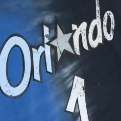 Men Mitchell & Ness T-Shirts & Tops-Tie Dye Cotton N&N Tank Orlando Magic Penny Hardaway