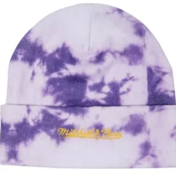Mitchell & Ness Knit-Tie Dye Knit Beanie Hwc Los Angeles Lakers