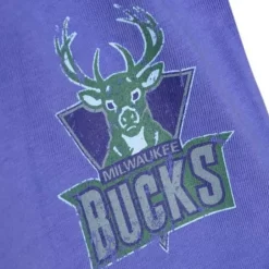 Men Mitchell & Ness Shorts-Tie Dye Shorts Milwaukee Bucks