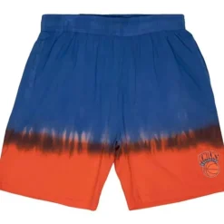 Men Mitchell & Ness Shorts-Tie Dye Shorts New York Knicks