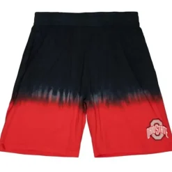Men Mitchell & Ness Shorts-Tie Dye Shorts Ohio State