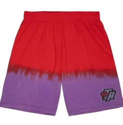Men Mitchell & Ness Shorts-Tie Dye Shorts Toronto Raptors