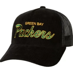 Mitchell & Ness Snapback-Times Up Trucker Green Bay Packers