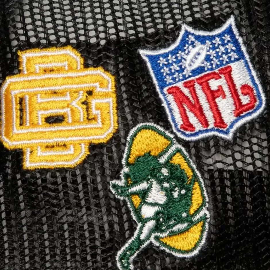 Mitchell & Ness Snapback-Times Up Trucker Green Bay Packers