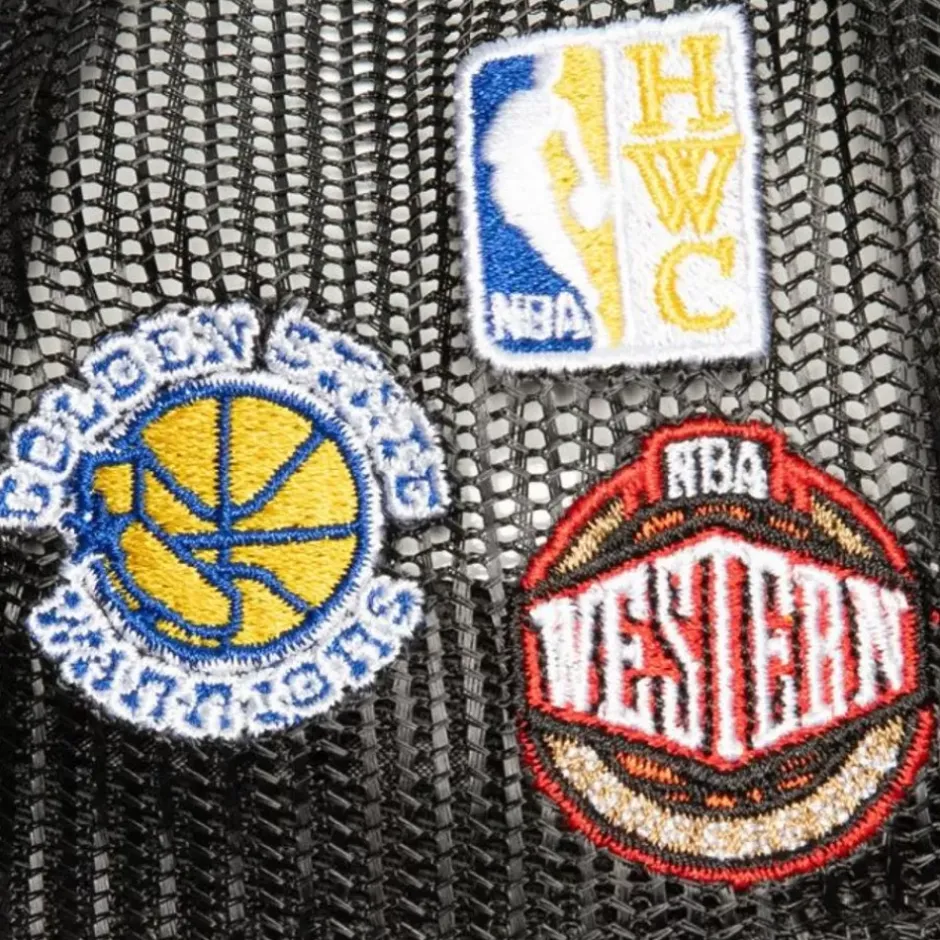 Mitchell & Ness Snapback-Times Up Trucker Hwc Golden State Warriors