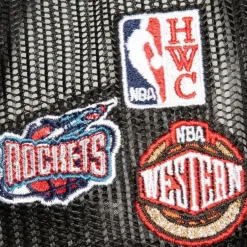 Mitchell & Ness Snapback-Times Up Trucker Hwc Houston Rockets