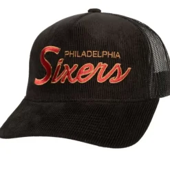 Mitchell & Ness Snapback-Times Up Trucker Hwc Philadelphia 76Ers