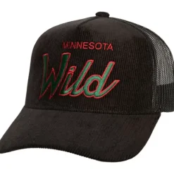 Mitchell & Ness Snapback-Times Up Trucker Minnesota Wild