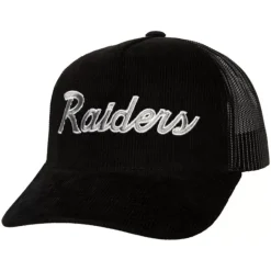 Mitchell & Ness Snapback-Times Up Trucker Oakland Raiders