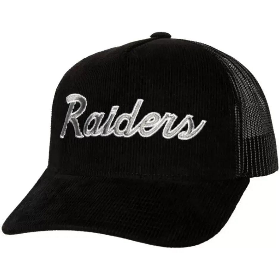Mitchell & Ness Snapback-Times Up Trucker Oakland Raiders