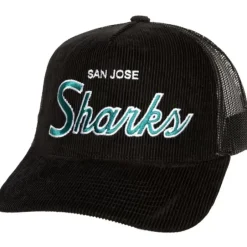 Mitchell & Ness Snapback-Times Up Trucker San Jose Sharks