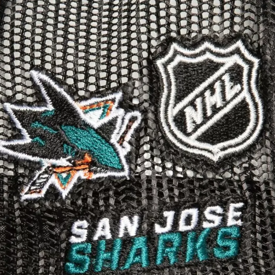 Mitchell & Ness Snapback-Times Up Trucker San Jose Sharks