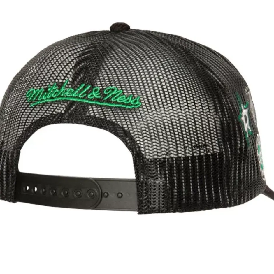 Mitchell & Ness Snapback-Times Up Trucker Vntg Dallas Stars