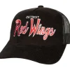 Mitchell & Ness Snapback-Times Up Trucker Vntg Detroit Red Wings