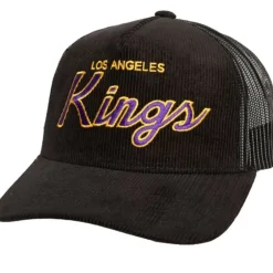 Mitchell & Ness Snapback-Times Up Trucker Vntg Los Angeles Kings