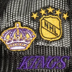 Mitchell & Ness Snapback-Times Up Trucker Vntg Los Angeles Kings