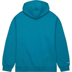 Men Mitchell & Ness Hoodies & Sweatshirts-Tonal Logo Heavyweight Fleece Charlotte Hornets