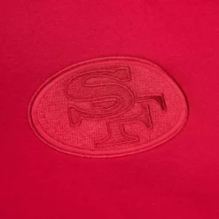 Men Mitchell & Ness Hoodies & Sweatshirts-Tonal Logo Heavyweight Fleece San Francisco 49Ers