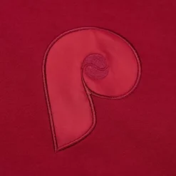 Men Mitchell & Ness Hoodies & Sweatshirts-Tonal Logo Heavyweight Fleece Philadelphia Phillies