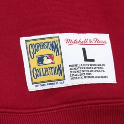 Men Mitchell & Ness Hoodies & Sweatshirts-Tonal Logo Heavyweight Fleece Philadelphia Phillies