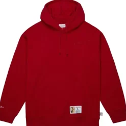 Men Mitchell & Ness Hoodies & Sweatshirts-Tonal Logo Heavyweight Fleece Chicago Bulls