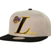 Mitchell & Ness Snapback-Top Letter Snapback Los Angeles Lakers