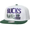 Mitchell & Ness Snapback-Toss Up Snapback Hwc Milwaukee Bucks