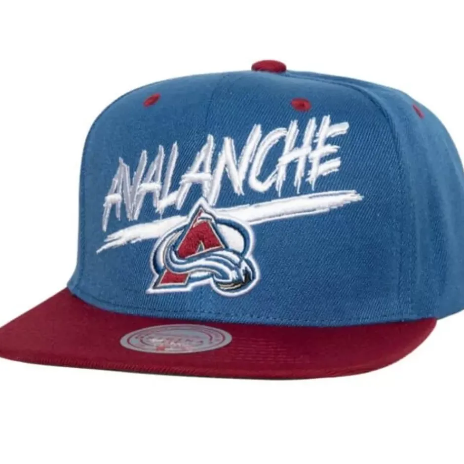 Mitchell & Ness Snapback-Transcript Snapback Colorado Avalanche