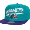 Mitchell & Ness Snapback-Transcript Snapback Hwc Charlotte Hornets