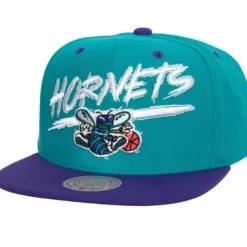Mitchell & Ness Snapback-Transcript Snapback Hwc Charlotte Hornets