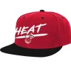 Mitchell & Ness Snapback-Transcript Snapback Hwc Miami Heat