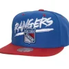 Mitchell & Ness Snapback-Transcript Snapback Vntg New York Rangers