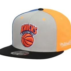 Mitchell & Ness Fitted-Tri Cycle Fitted Hat New York Knicks