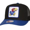 Mitchell & Ness Snapback-Truck It Trucker Snapback University Of Kansas