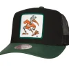 Mitchell & Ness Snapback-Truck It Trucker Snapback University Of Miami
