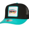 Mitchell & Ness Snapback-Truck It Trucker Snapback Hwc San Antonio Spurs