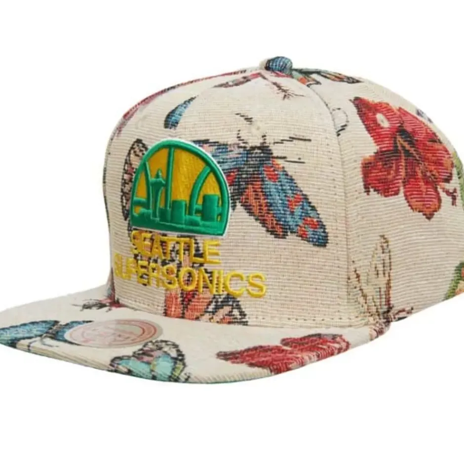 Mitchell & Ness Snapback-True Tap Snapback Hwc Seattle Supersonics