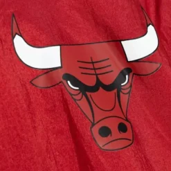 Men Mitchell & Ness Jackets & Outerwear-Undeniable Full Zip Windbreaker Chicago Bulls