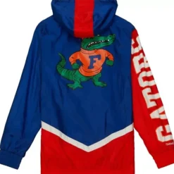 Men Mitchell & Ness Jackets & Outerwear-Undeniable Full Zip Windbreaker University Of Florida